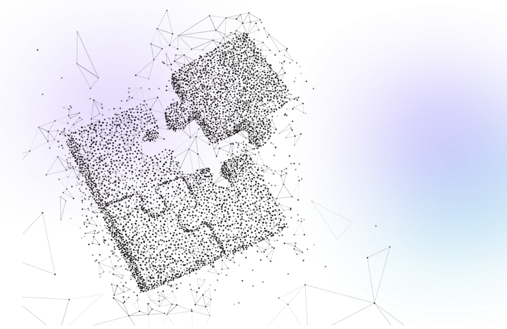 dotted line puzzle pieces falling into place